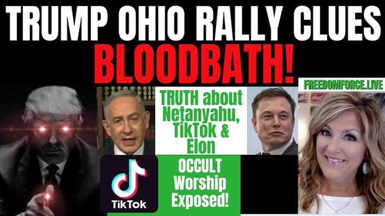 TRUMP OHIO RALLY- NETANYAHU, ELON, TIKTOK, HAITI, ISAIAH 65 3-17-24