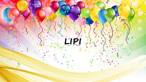 Happy Birthday to Lipi - Birthday Wish From Birthday Bash