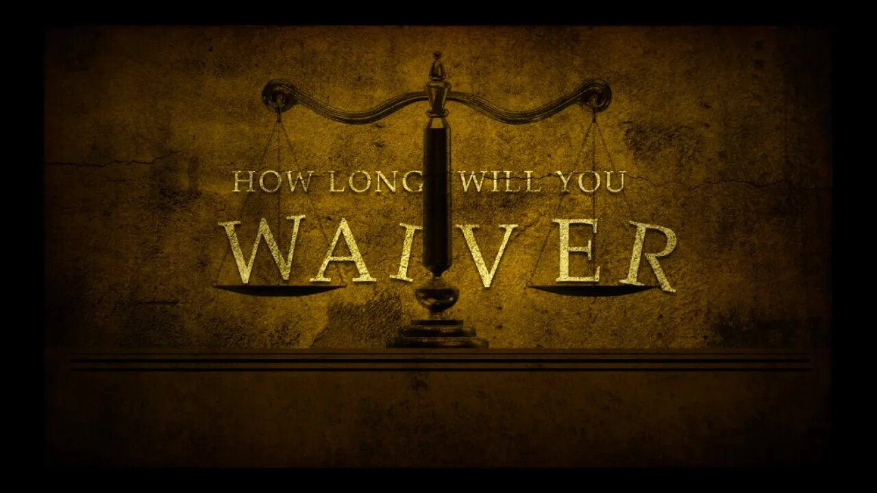 How Long Will You Waiver - Kyle Chahanovich December 19th, 2021