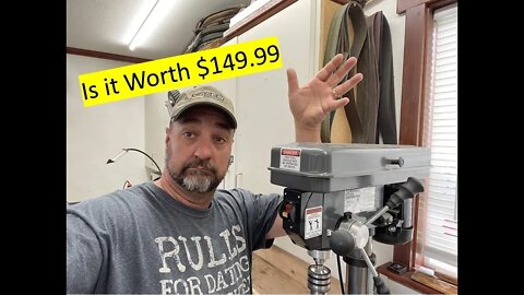 Harbor Freight 12 Speed 10” Drill Press Review