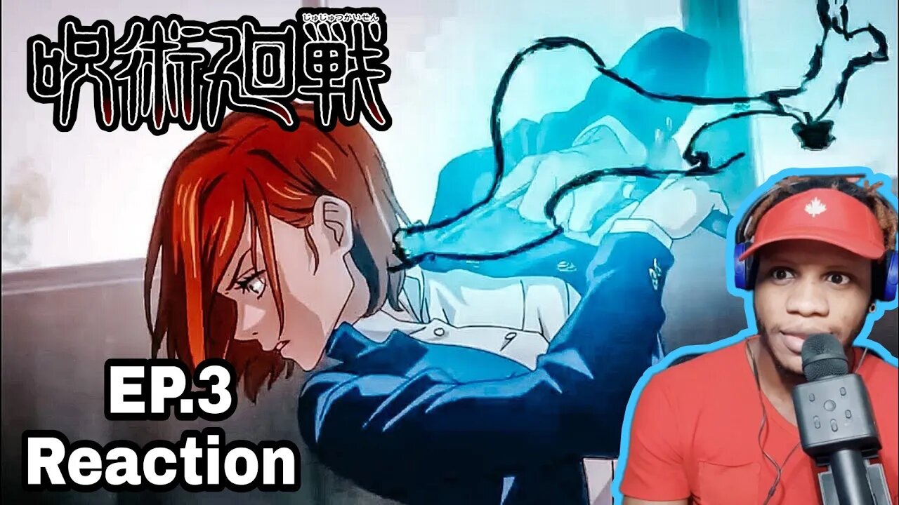 Jujutsu Kaisen Ep.3 Reaction 呪術廻戦 First time Watching