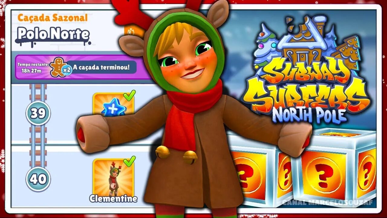 Subway Surfers Polo Norte 2021 | Terminando a Caçada Sazonal