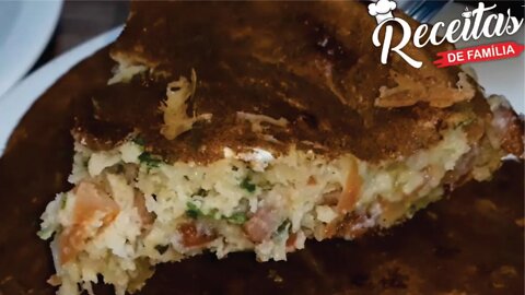 TORTA DE REPOLHO MUITO FÁCIL DE FAZER - RECEITAS DE FAMÍLIA