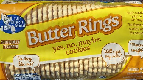 Chickens try a new Lil' Dutch Maid treat: Butter Rings!