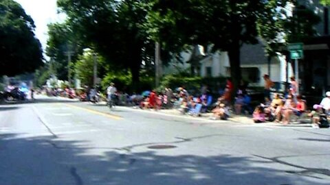 Before the 4th of July parade 2011