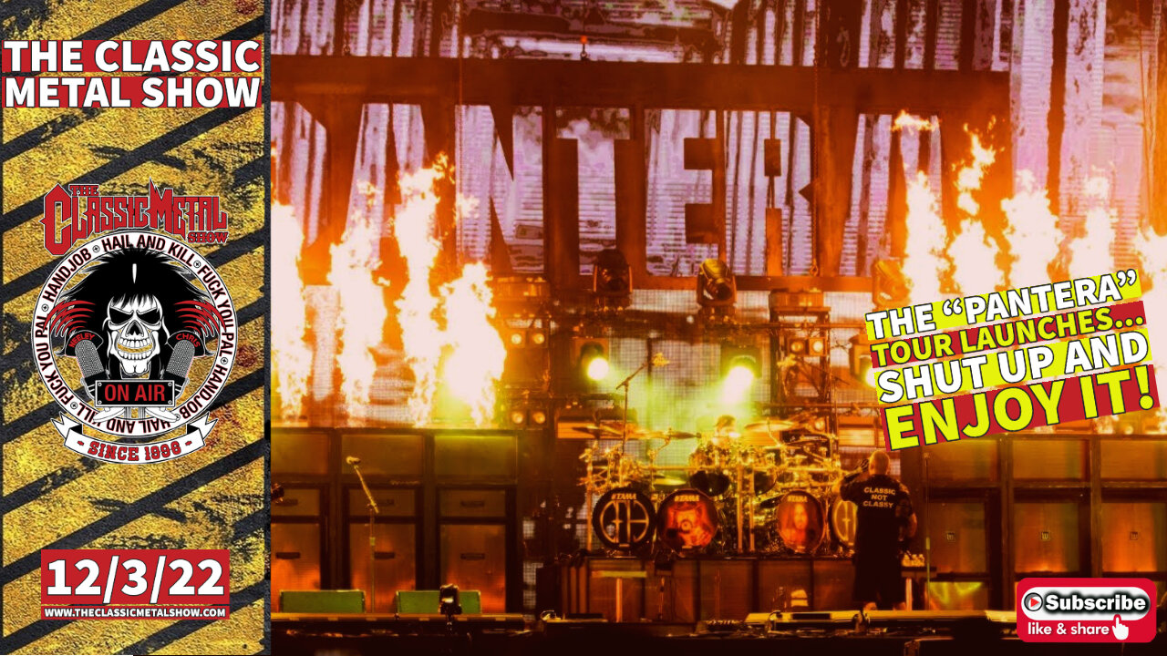 CMS | The "Pantera" Tour Launches... Shut Up And Enjoy It!