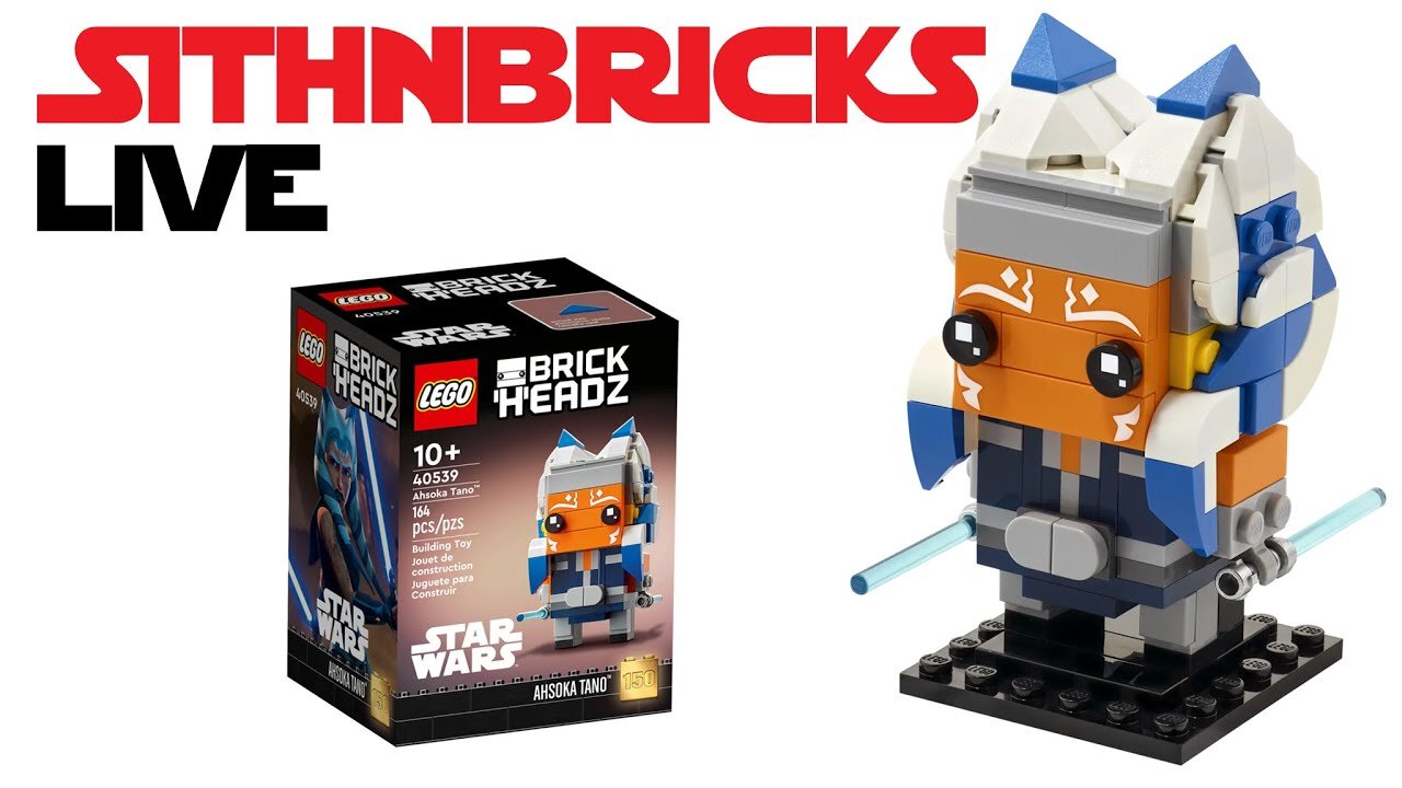 Ashoka #brickheadz #starwarslego #75039