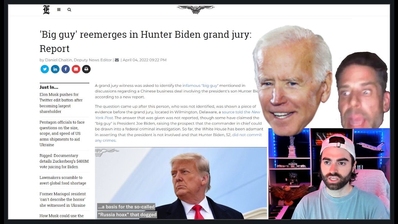 Lawfare Hits 'Big Guy' Joe Biden, Grand Jury Reportedly ID'd The Resident 'N Cheat!