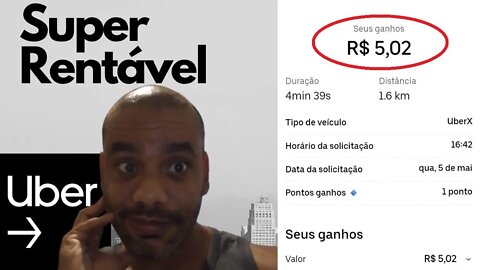 Por que a Corrida de R$ 5,02 você que é Motorista de App. GANHA MAIS ?