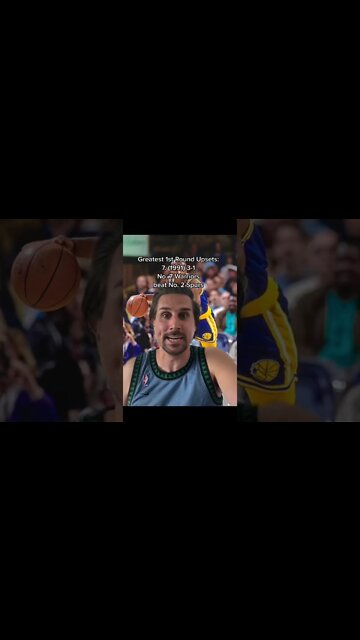 Biggest First Round Playoff Upsets NBA History #shorts