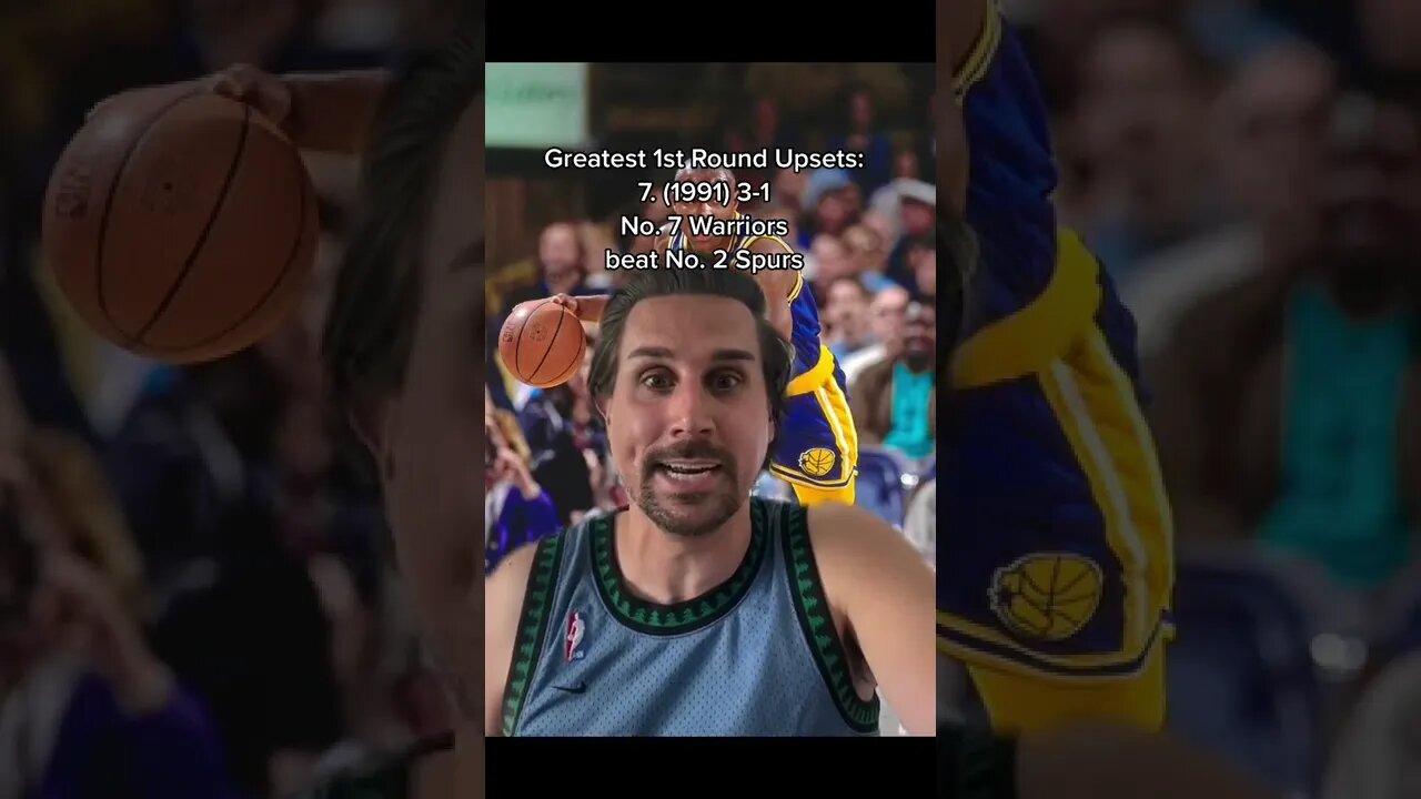 Biggest First Round Playoff Upsets NBA History #shorts