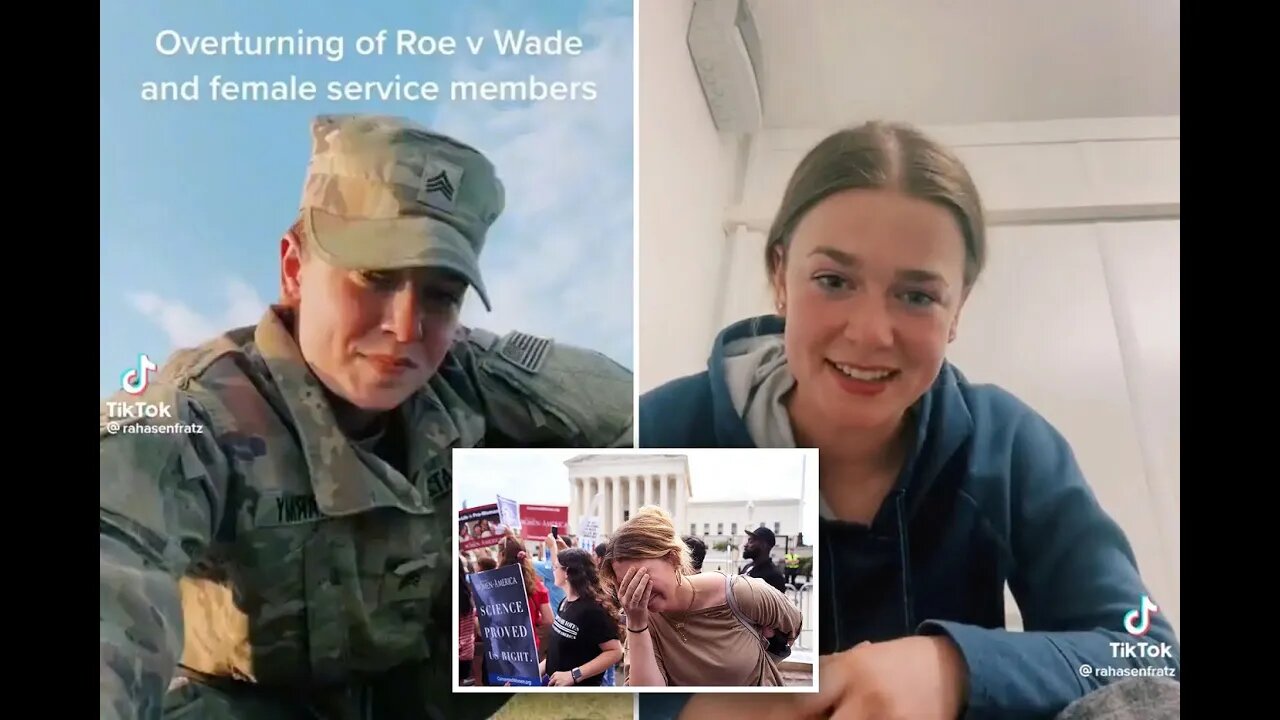 Woke Female Army Soldier Questions Loyalty to United States after Roe v Wade Decision