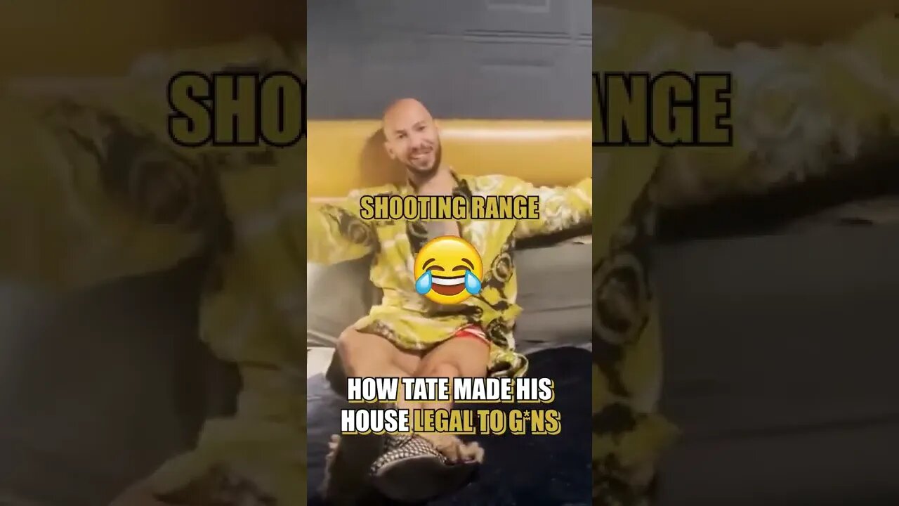 How Andrew Tate has LEGAL guns inside his house