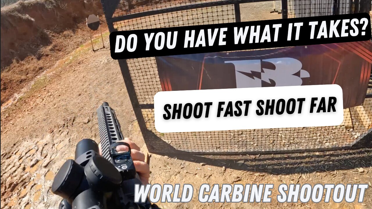 World Carbine Shootout - Do You Have What It Takes To Win!?