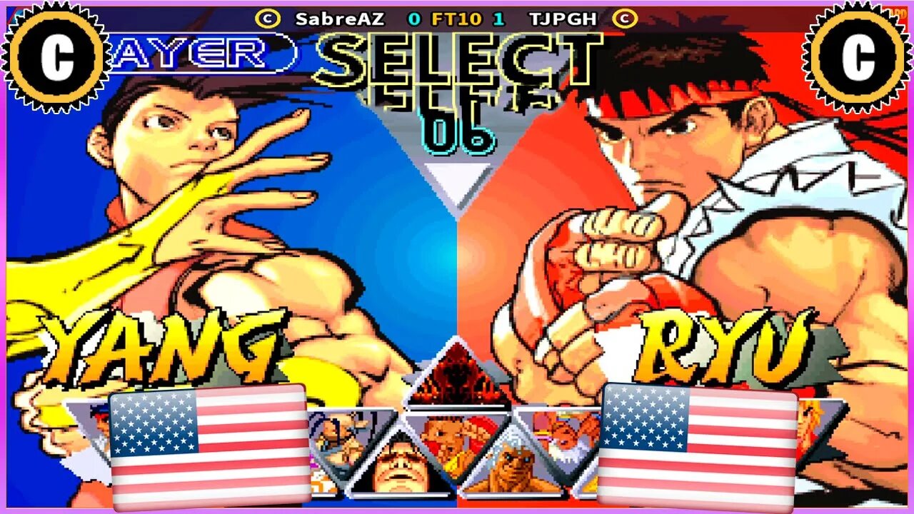 Street Fighter III 2nd Impact: Giant Attack (SabreAZ Vs. TJPGH) [U.S.A. Vs. U.S.A.]