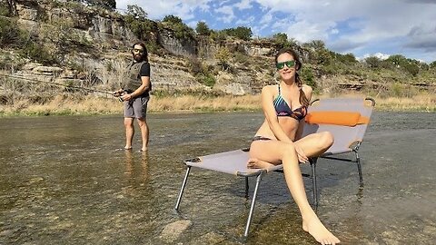 Living in a Truck Camper Down by the River