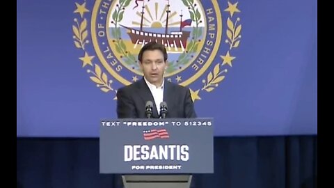 Ron DeSantis Responds To Biden’s Fall In The Best Way