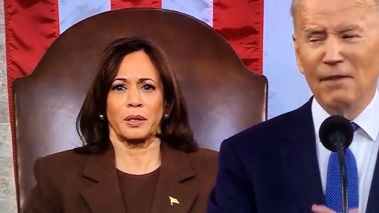 WTF Kamala’s Mouth Mutters Ukraine When Biden Said Iranian.