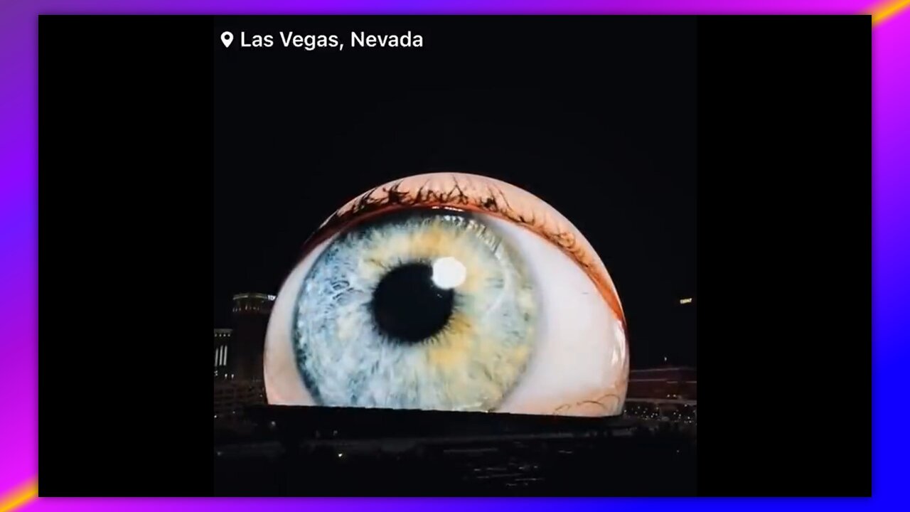 $2.3 BILLION MSG SPHERE ILLUMINATES LAS VEGAS SKYLINE