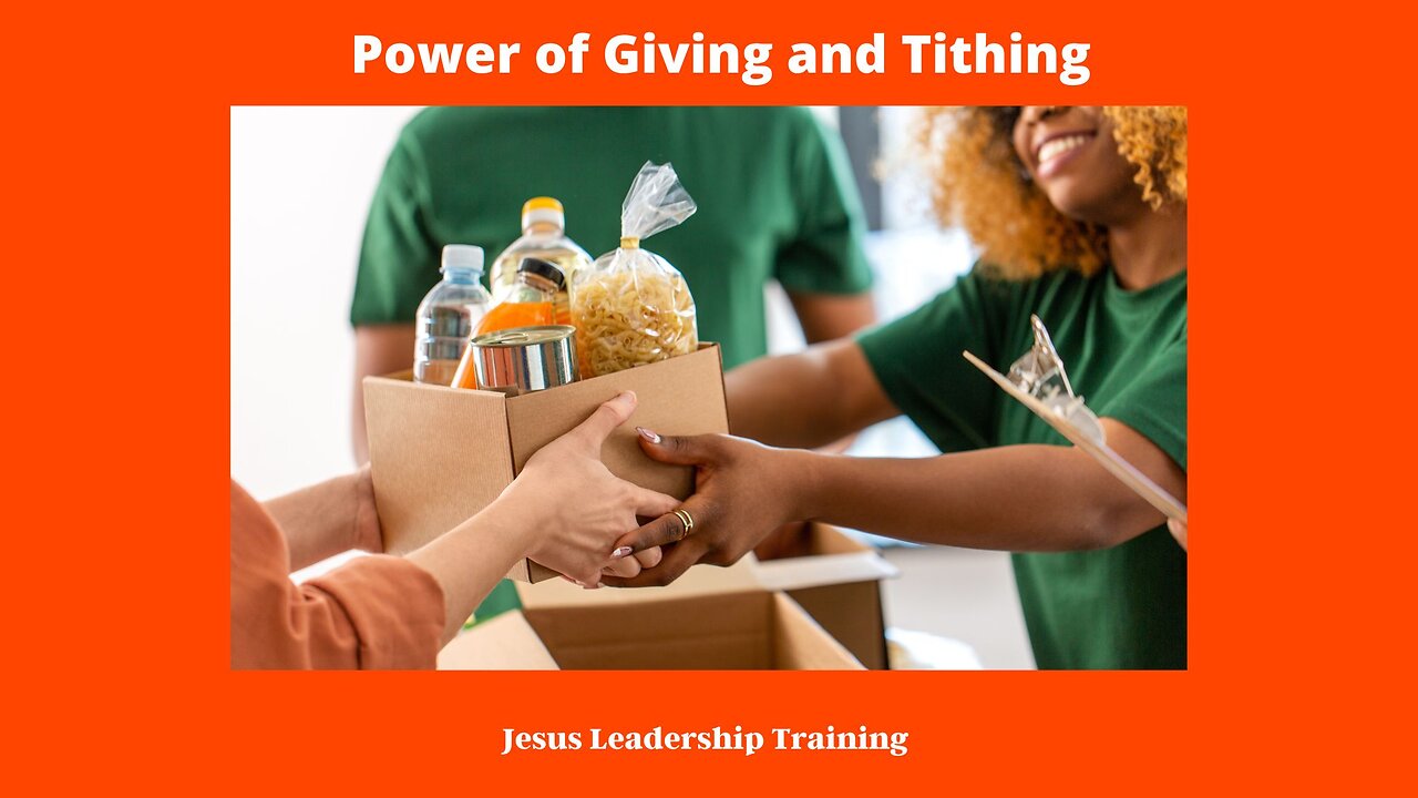 Power of Giving and Tithing