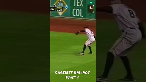 Craziest Endings 🤯 #mlb #baseball