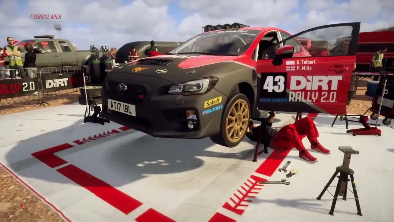 DiRT Rally 2 - Impreza WRX STI Shuttles Through Vinedos Dardenya