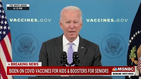 Biden Get Your Children Vaccinated to Keep Our Schools Open