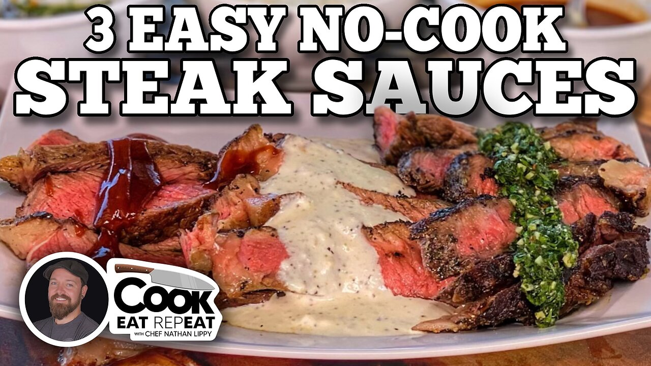 How to Make No-Cook Steak Sauces (3 Ways) | Blackstone Griddles