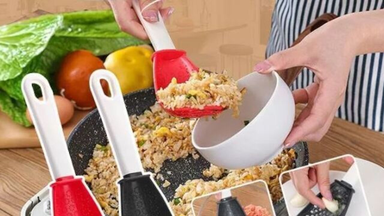 Multifunctional Kitchen Cooking Spoon Heat-resistant