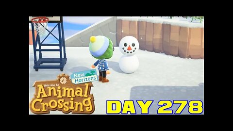 Animal Crossing: New Horizons Day 278 - Nintendo Switch Gameplay 😎Benjamillion