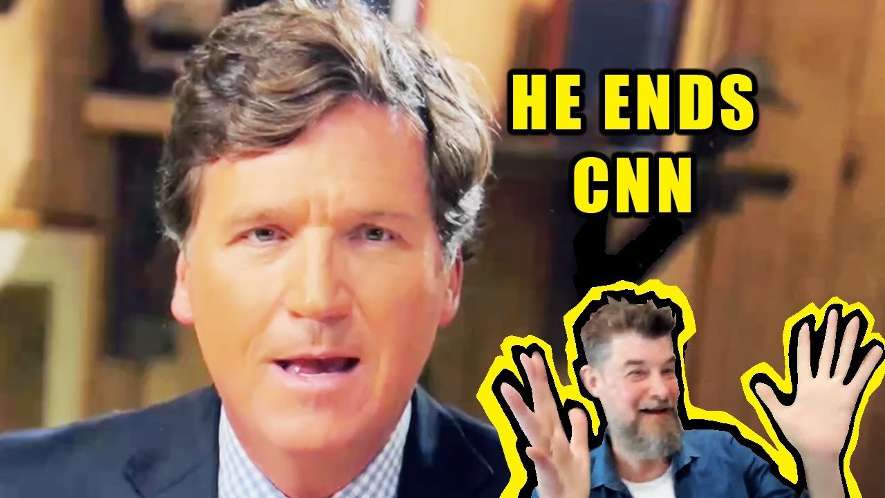 TUCKER CARLSON ENDS CNN! - TRUMP NEWS