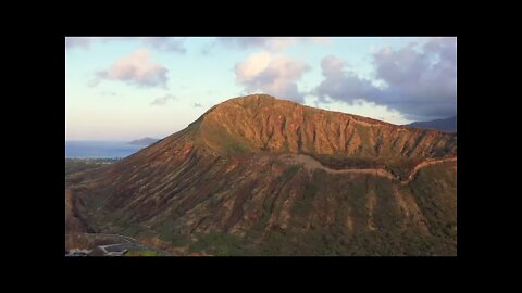 Amazing View Of Volcano's Crater