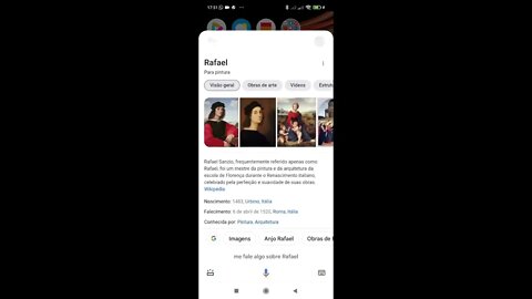 ME FALE ALGO SOBRE RAFAEL
