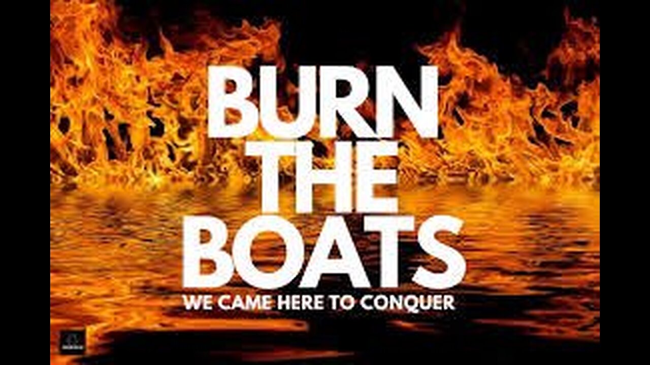 Burn the boats! You need to get rid of any and all other options!