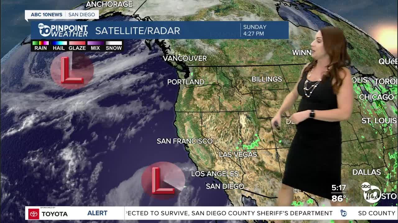 ABC 10News Pinpoint Weather with Meteorologist Megan Parry