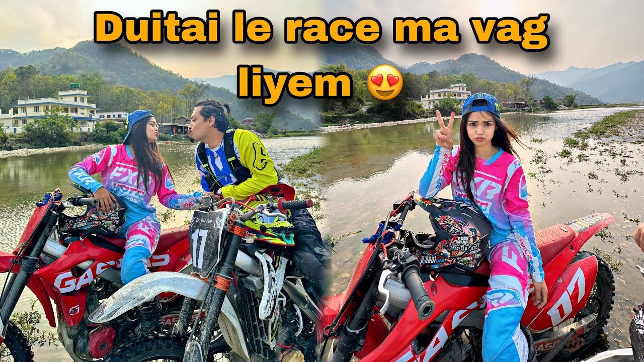 😭HIMMAT CHAINCHA RACE MA VAG LINA 😨Garo cha ENDURO RACE😥