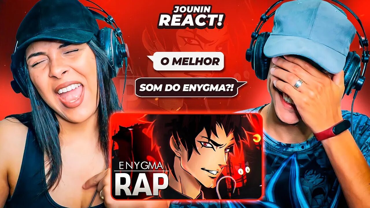 Rap do Akira Fudou (Devilman Crybaby) | Coração Humano | Enygma 84 | [React Rap Nerd] 🔥