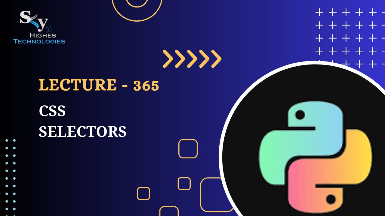 365. CSS Selectors | Skyhighes | Python