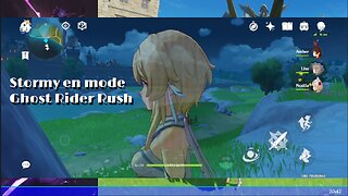 Stormy en mode Ghost Rider Rush
