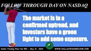 FOLLOW THROUGH DAY ON NASDAQ