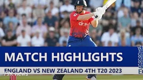 ENGLAND VS New zealand 4th t20 cricket match highlights Eng vs New