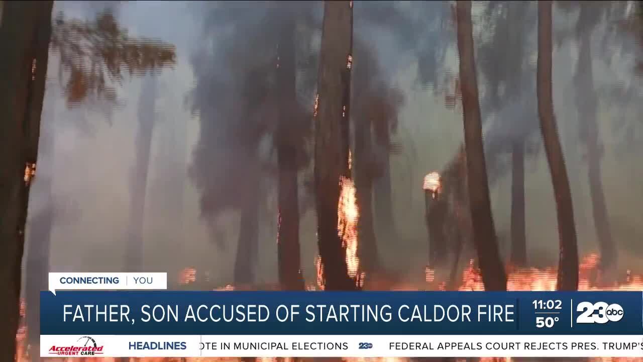 Attorney for father and son arrested in Caldor fire claim DA got it wrong