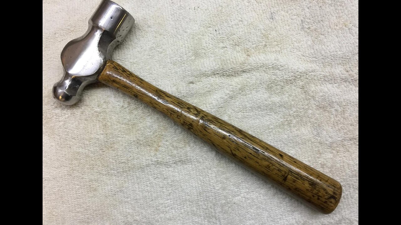 Ball Peen Hammer Restore and Handle Reset