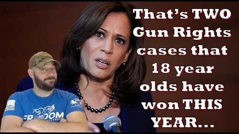 18 - 20 year olds are winning Gun Rights cases Nationwide... Is this the beginning of something?...