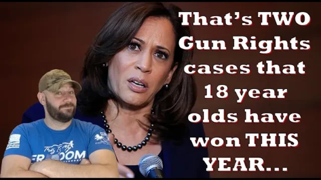 18 - 20 year olds are winning Gun Rights cases Nationwide... Is this the beginning of something?...