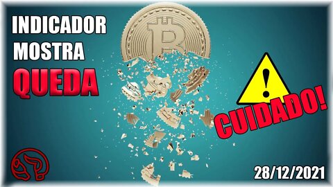 BTC REJEITA 52K enquanto indicador APONTA QUEDA - Análise BTC 28/12/2021