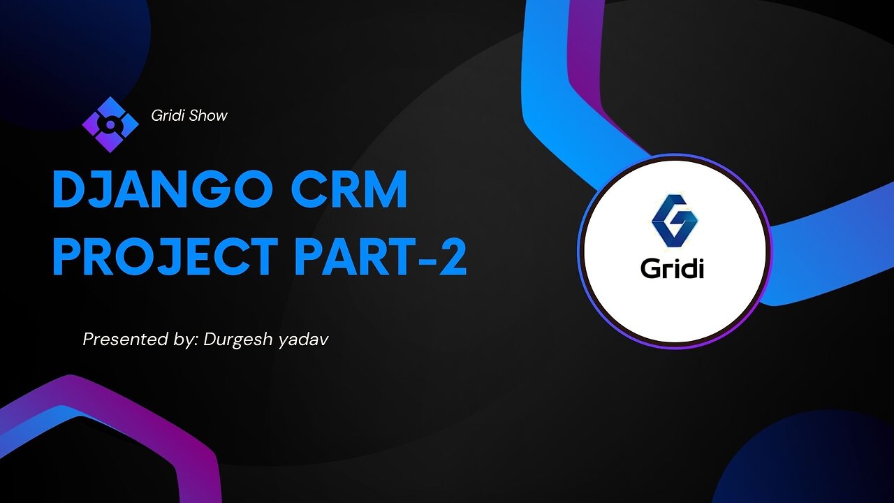 Django CRM project part -2|Django CRUD Opration