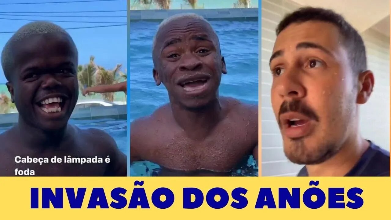 Carlinhos Maia Sem Sossego em Seu Apartamento em Maceió | Anões Invadem a PISCINA