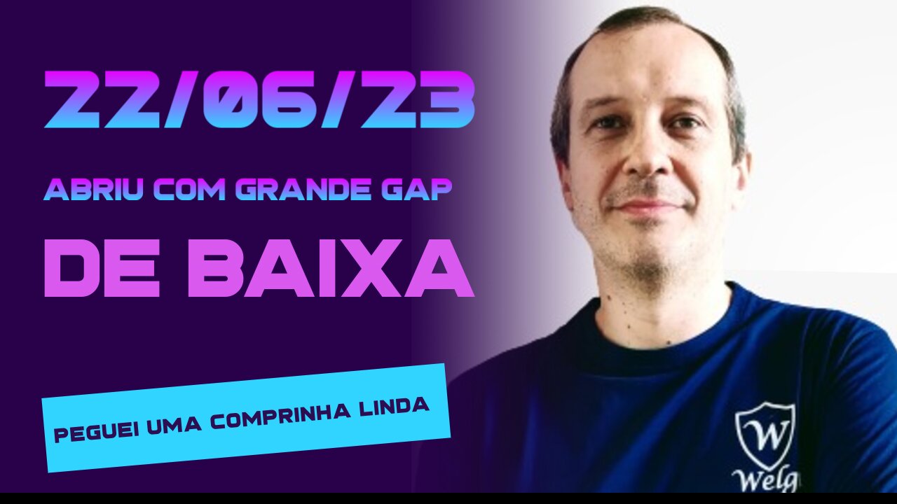 Operando abertura bolsa - Mini Indice na B3