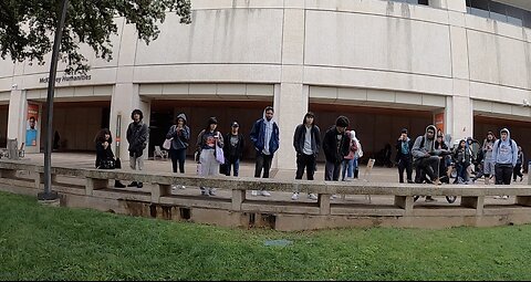 University of Texas, San Antonio: Atheist Contending With Me Helps Me Draw A Small Crowd, Great Questions, Sober Students, A Wonderful Day of Exalting Jesus Christ